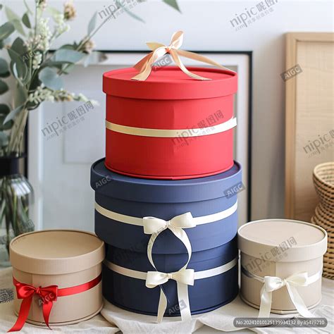 包礼物怎么包圆盒最新素材