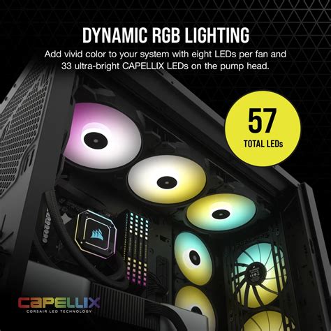 Buy Shop Corsair ICUE H170i Elite Capellix CPU Liquid Cooler (Black) at ...