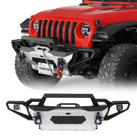 Hooke Road's Bold New Black Label Series: Lightweight Aluminum Bumpers! | Jeep Gladiator (JT ...