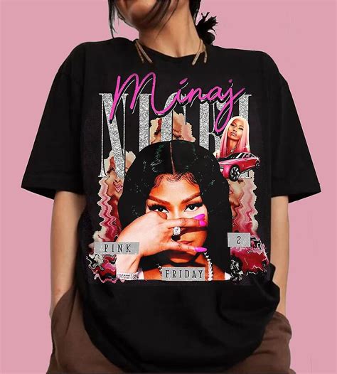 Vintage Nicki Minaj Shirt,Nicki Minaj Tour 2024 Shirt,Retro Nicki Minaj ...