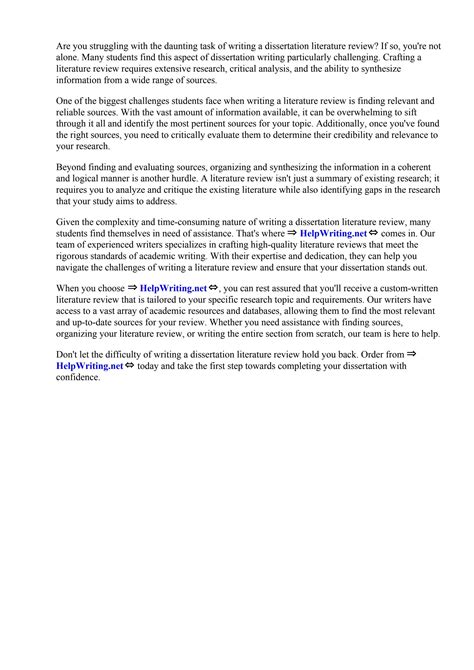 Image result for Dissertation Literature Review Example