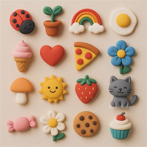 Cute Easy Clay Ideas for Beginners