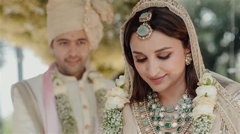 First Look At Parineeti Chopra And Raghav Chadha's Intimate Wedding ...