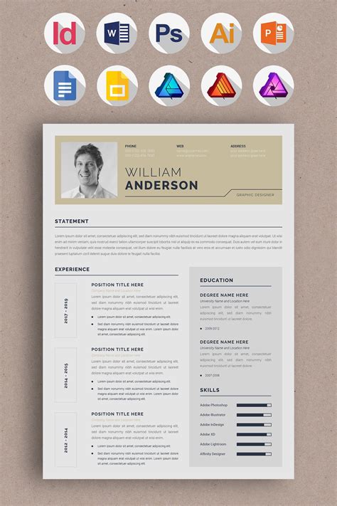 Affinity Resume Template