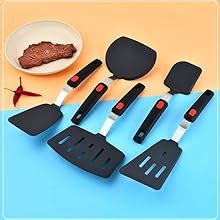 Buy P-Plus International Pancake Spatula Silicone Turner for Nonstick ...