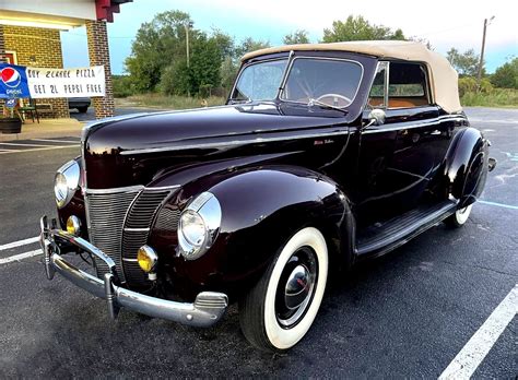 1940 Ford Sorry Just Sold!!! Deluxe Convertible | Black Tie Classics