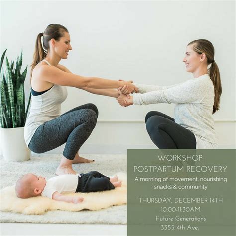 Postpartum Recovery Workshop | Future Generations - Center for Healthy ...
