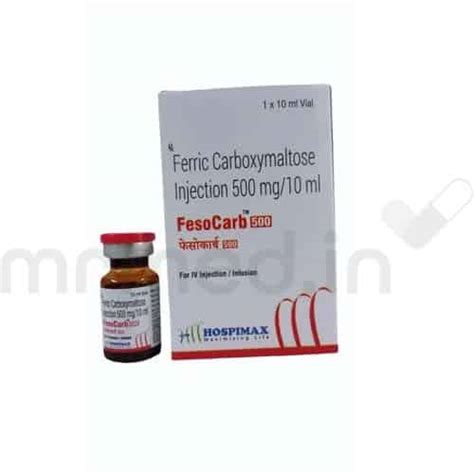 Buy Fesocarb 500mg Injection Online: Uses, Price and Side Effects | MrMed