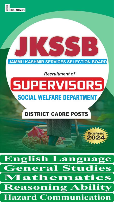 Buy JKSSB Supervisors Social Welfare Department 2023-2024 (Jammu ...