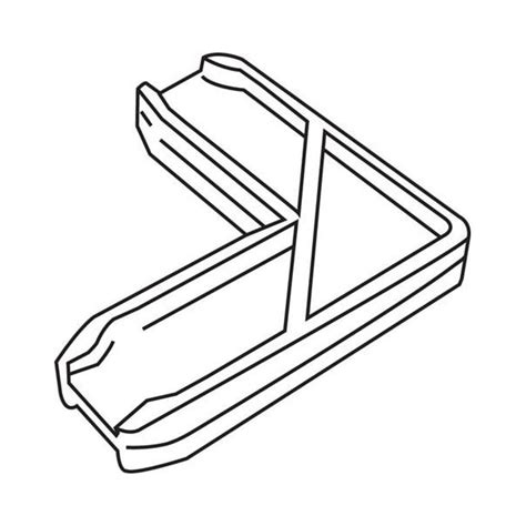 Strybuc Inside Corner Key Plastic 90M-106 | Zoro