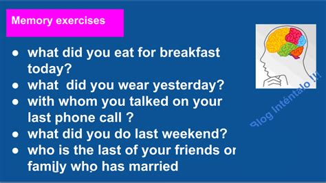 Image result for Memory Exercises