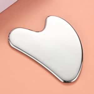 Premium Stainless Steel Gua Sha,Metal Gua Sha Facial Tool. Firm Face ...