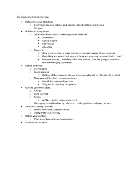 Creating a Marketing Strategy 的图像结果