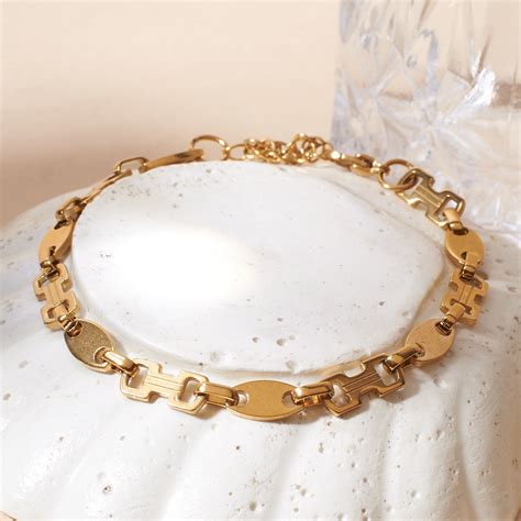 Minimalist Chain Gold Bracelet | Salty – Salty Accessories