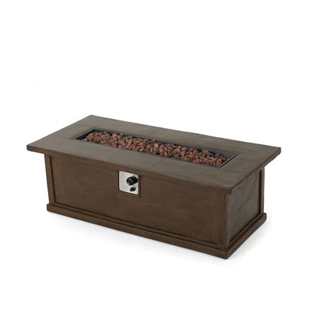 A Deep Dive into the Design of the Lecanto Brown Wood Pat Fire Pit