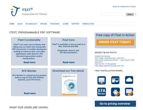 Image result for IText Features