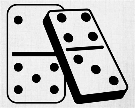 Dominoes Game Pieces Printable
