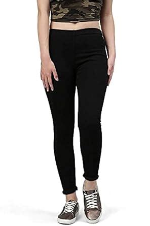 ADBUCKS Women's Loose Fit Jeggings (W_Jegg_Black_28) : Amazon.in: Fashion