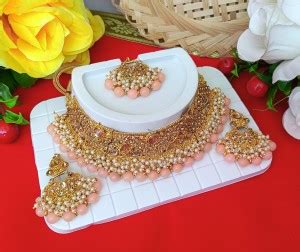 Gold Choker Necklaces - Buy Gold Choker Necklaces online at Best Prices ...