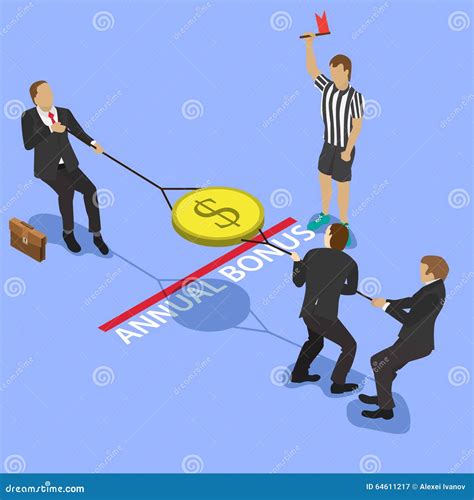 Fighting over money stock vector. Illustration of people - 64611217