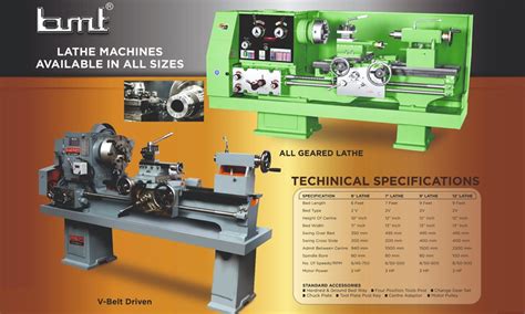 Heavy Duty Lathe Machine Manufacturers | BMT Engineers, Faridabad