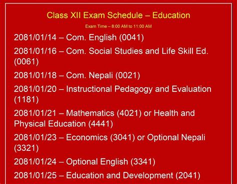 Image result for Class 12 Routine 2080