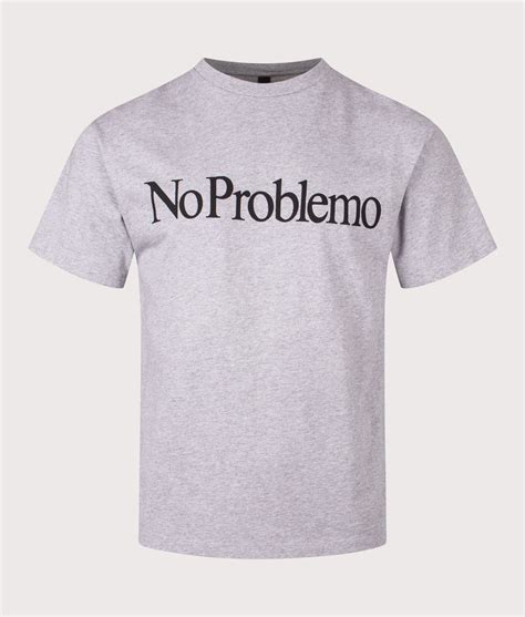 No Problemo T-Shirt in Grey Marl | No Problemo | EQVVS