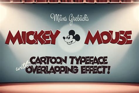 Mickey Mouse Font - Free Download & Preview | Deefont