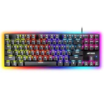Ant Esports Scorpion MK20 Wired 75% Mechanical Gaming Keyboard, 87 Keys ...