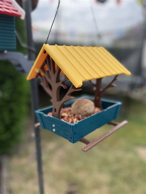 🐦 COUNTRYSIDE BIRD FEEDER・3D Print with the Bambu Lab P1P 3D printer・Cults