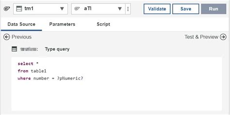 Dynamic SQL Statement 的图像结果