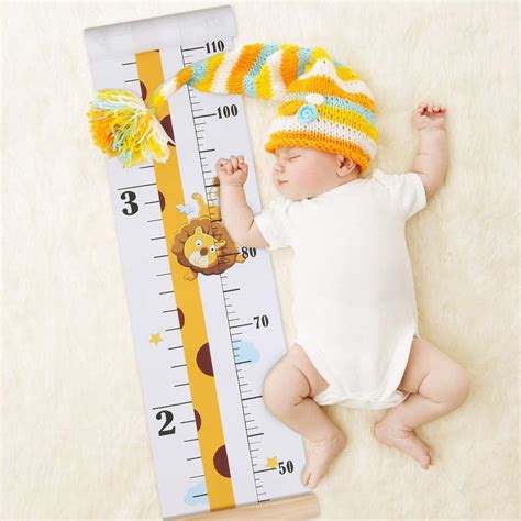 Outivity Baby Growth Height Chart with Hanging Ruler India | Ubuy