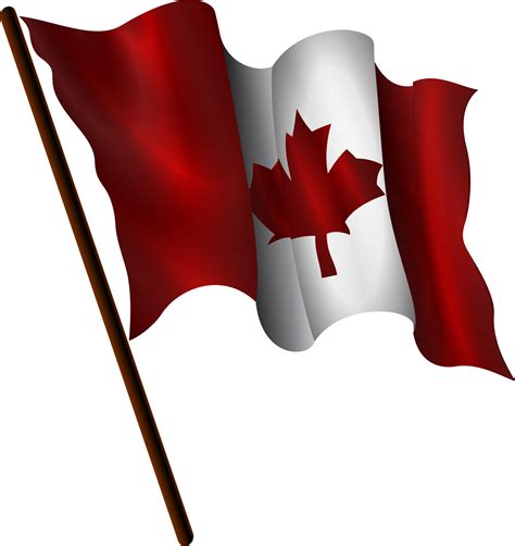 Clipart - Canadian Flag 9