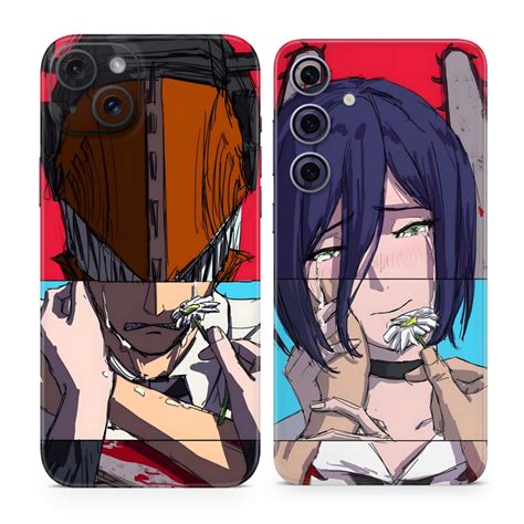 Denji x Reze Duo Mobile Skin – Couple Edition – WORTHWRAP MOBILE SKINS