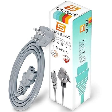 Dahsha Power Cord 1.5M Replacement Power Cable, IEC Computer Mains ...
