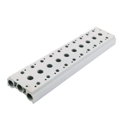 Buy X-DREE 300M 10 Stations Pneumatic Control Aluminium Block Manifold ...