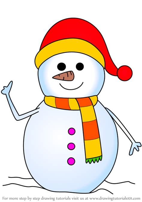 Image result for Snowman Drawing