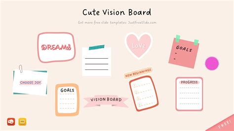 Image result for Vision Board PowerPoint Template