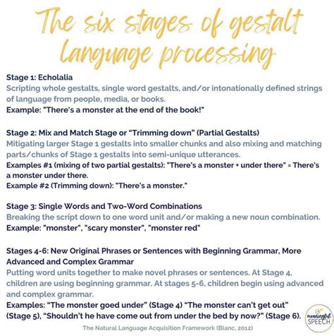 The 6 Stages of Gestalt Language Processing : r/Autism_Parenting