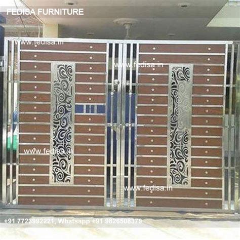 New Slide Gate Design Steel Ss Gate Iron Darwaja Design Steel Ka Gate ...
