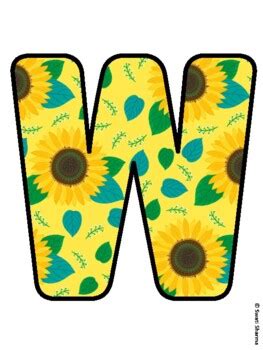 WELCOME TO OUR SUN-SATIONAL SCHOOL! Sunflower Bulletin Board Letters ...