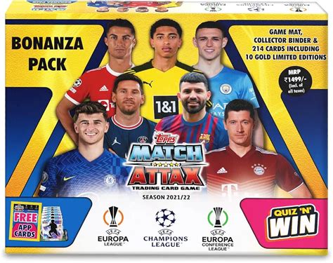 Topps UEFA Champions League Match Attax 2021/22 TCG Collection Bonanza ...