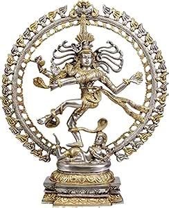 Buy Idol Collections Lord Shiva as Nataraja - Brass Statue, Height : 17 ...