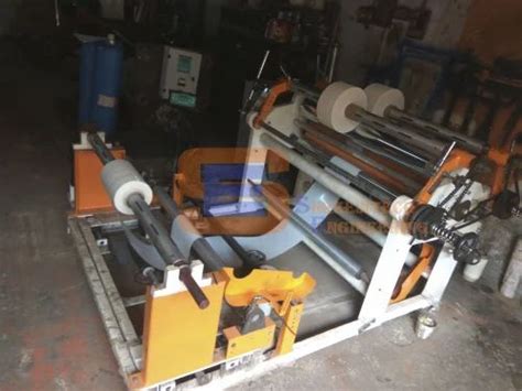 Unwinder Unit - Masking Tape Rewinder System Manufacturer from Ahmedabad