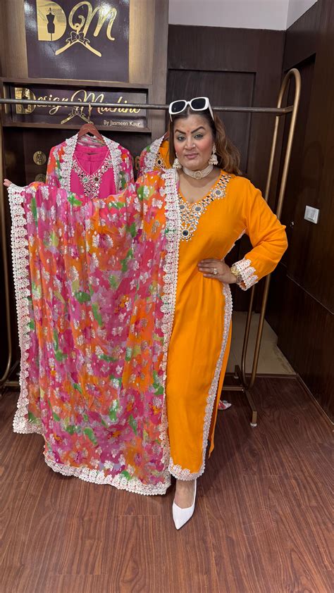 Averza (Georgette Crepe Fabric Suit) – design.machine1