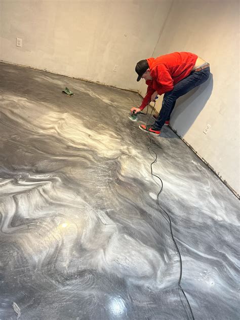 Metallic Epoxy Flooring Green Bay WI - A&B Coatings