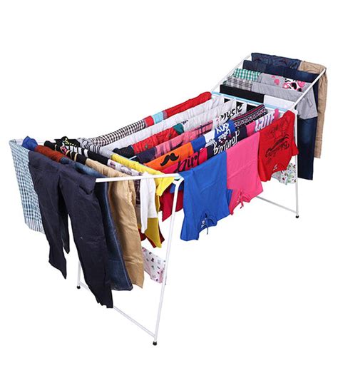 ABOUT SPACE Clothes Stand For Drying - Collapsible Foldable (L 186 x B ...