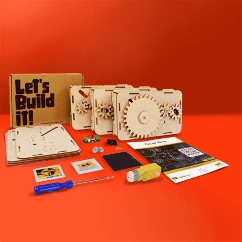 All About Gears - Build a Gear Box - Combo Kit – Make Many Robots