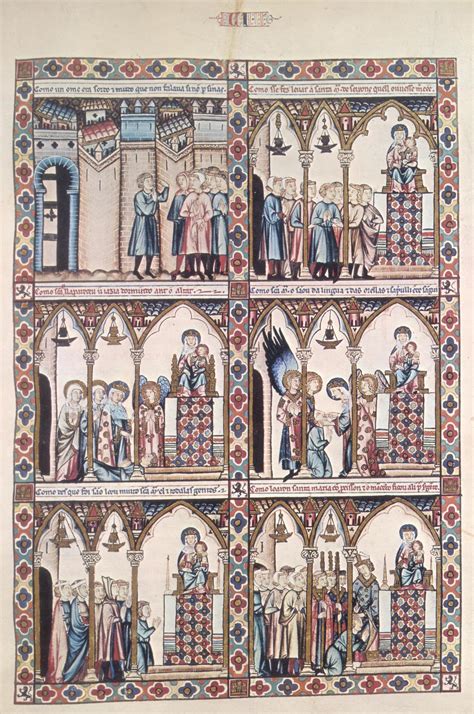 Cantiga 101 of the Cantigas de Santa Maria of Alfonso X - The Deaf-Mute ...