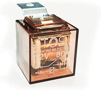 CAROMATIC® Universal Headlight Relay 12VOLT - 80A Four Pin Relay (Car ...